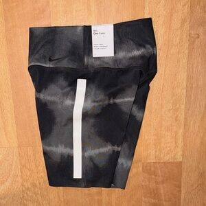Nike Black and Gray Patterned Shorts
